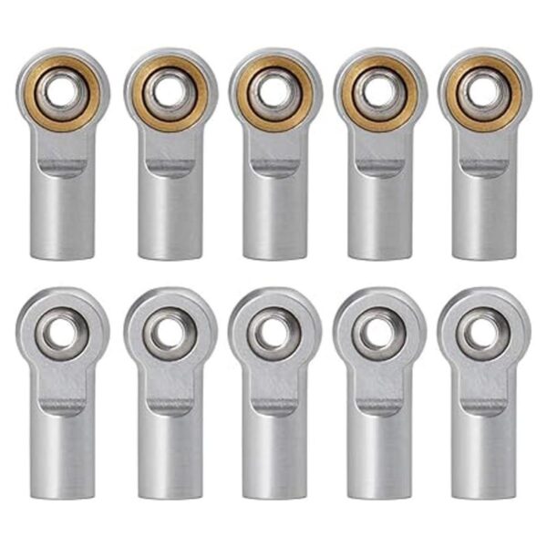 QueT 10 piezas de 10 varillas de eslabones de metal M4_4