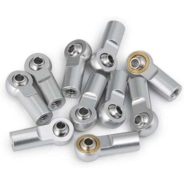 QueT 10 piezas de 10 varillas de eslabones de metal M4_3