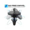 Quarble Soporte de montaje de coche con ventilación de_5