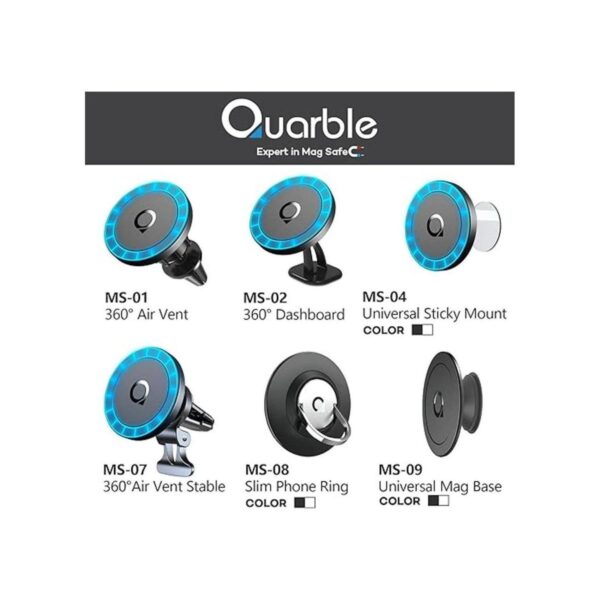 Quarble Base magnética compatible con MagSafe Case y_2