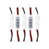 Qoope Paquete de 512V24V Mini 3 Teclas LED de un solo_1