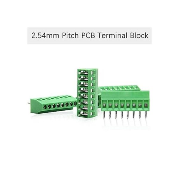 Qjaiune Bloque de terminales de PCB de paso de 8 pines de_3