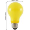 Qixivcom Paquete de 6 bombillas LED A19 de 3 W bombillas_2