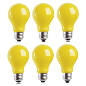 Qixivcom Paquete de 6 bombillas LED A19 de 3 W bombillas_1