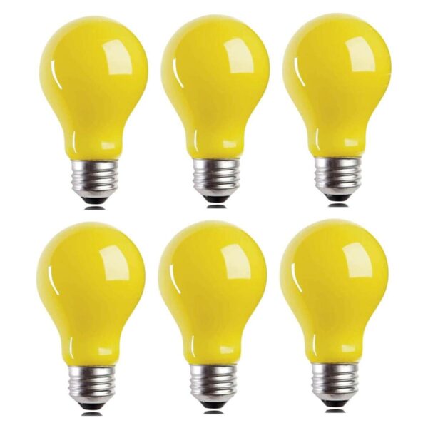 Qixivcom Paquete de 6 bombillas LED A19 de 3 W bombillas_1