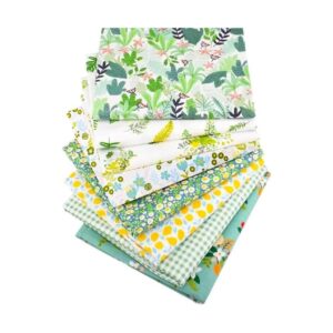 Qimicody Paquetes de tela Fat Quarters 8 piezas de 100