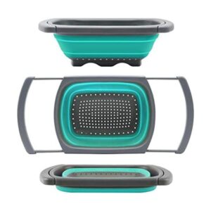 Qimh colador plegable sobre el fregadero para cocina_1