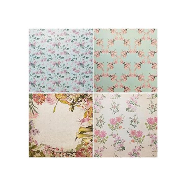 Qililandiy 24 hojas de papel de cartulina de 12.0 x 12.0_5