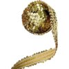 Qililandiy Cinta de tela de paillette con lentejuelas