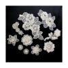 Qililandiy 10 parches de flores de encaje de estilo mixto_5