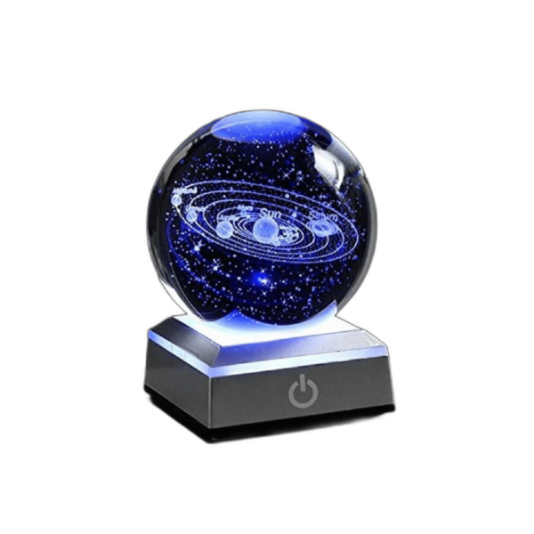 Qianwei Sistema solar 3D Bola de cristal con iluminación