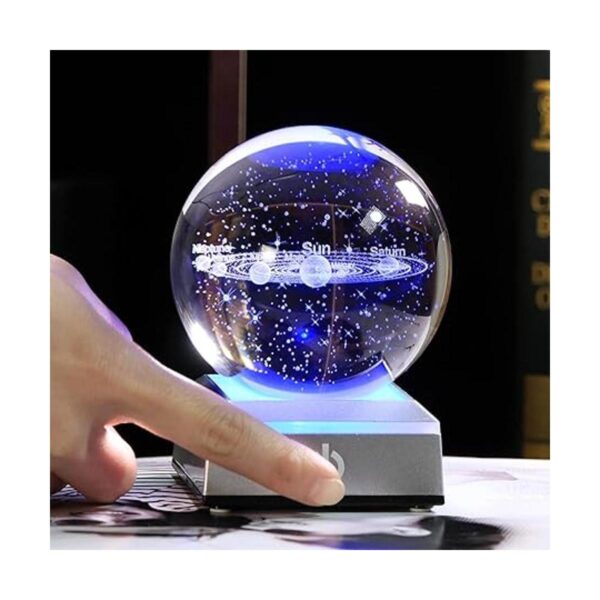 Qianwei Sistema solar 3D Bola de cristal con iluminación