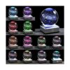 Qianwei Sistema solar 3D Bola de cristal con iluminación