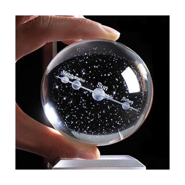 Qianwei Sistema solar 3D Bola de cristal con iluminación