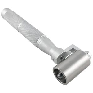 QWORK Papel tapiz de acero inoxidable de 1.5 pulgadas para_1