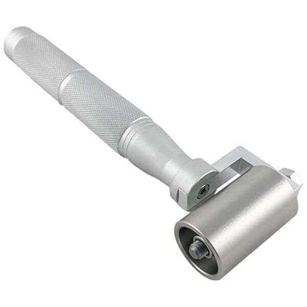QWORK Papel tapiz de acero inoxidable de 1.5 pulgadas para_1