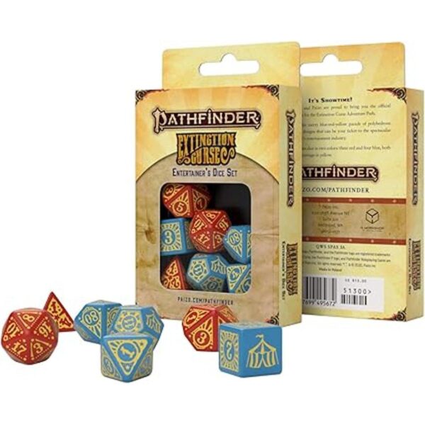 QWorkshop Pathfinder Extinction Curse Entertainers Dice Set_2