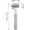 QWORK Papel tapiz de acero inoxidable de 1.5 pulgadas para_5