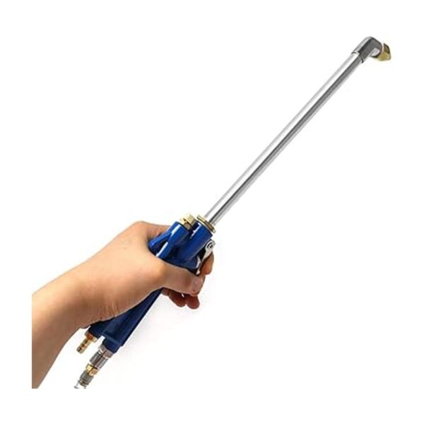 QWORK Pistola de limpieza de motor neumática con manguera_5