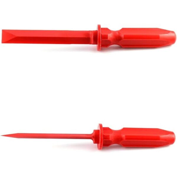 QWORK Rascador de cincel paquete de 2 78 pulgadas