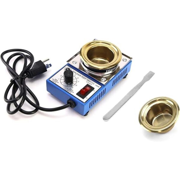 QWORK Olla de soldadura 150 W 110 V 1.969 in placa de_1