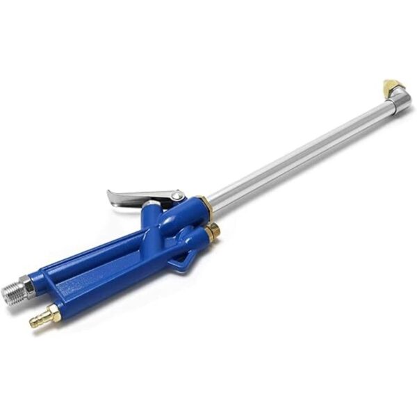 QWORK Pistola de limpieza de motor neumática con manguera_3