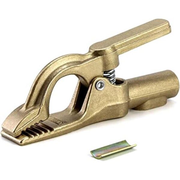 QWORK Abrazadera de tierra de bronce de soldadura 1.6_1