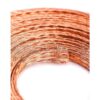 QWORK Cable trenzado de cobre plano cable de tierra de_4