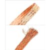 QWORK Cable trenzado de cobre plano cable de tierra de_3