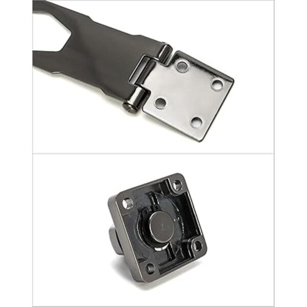 QWORK Cerraduras de cerrojo con llave de 4 pulgadas_3