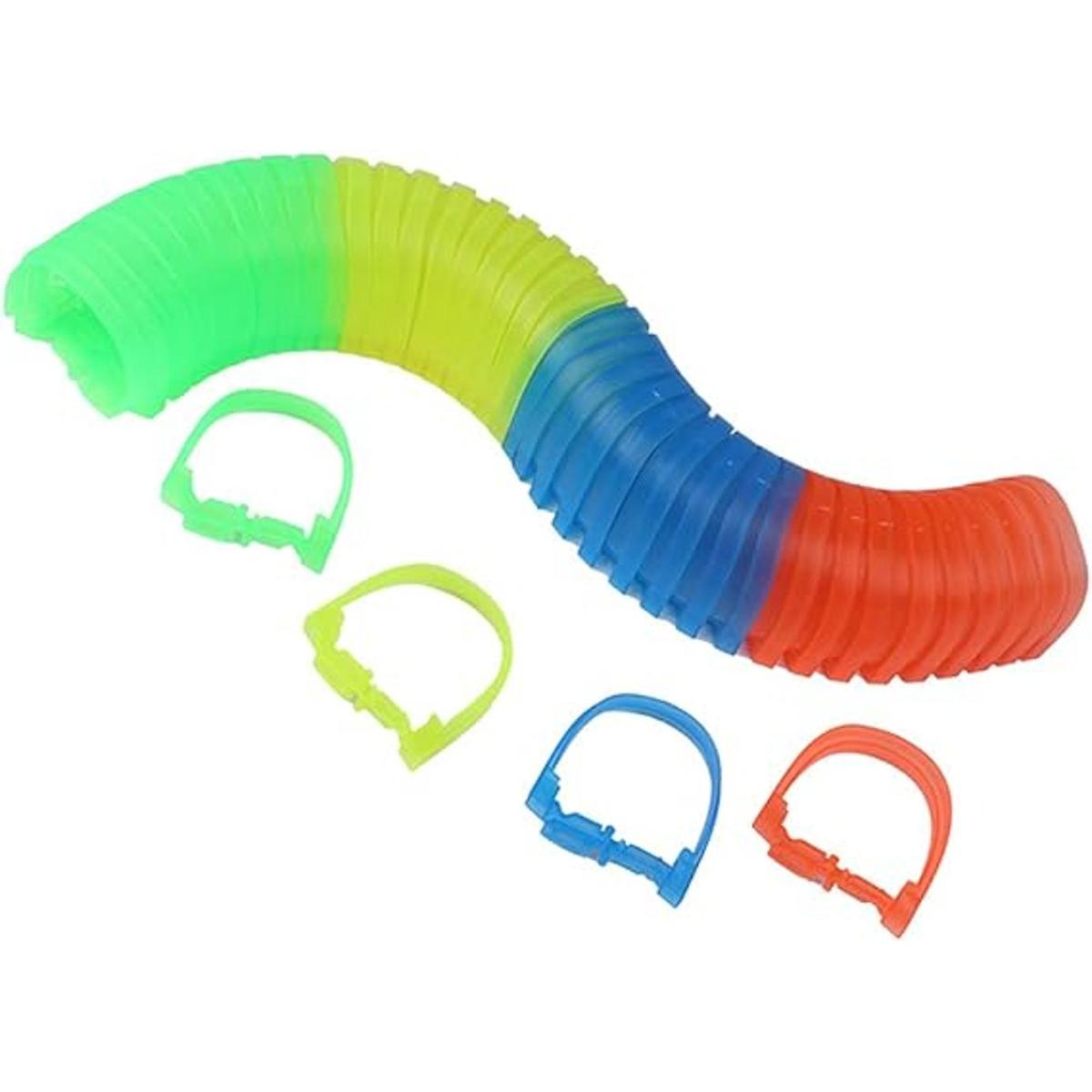 QUOXO Túnel de accesorios para pista de carreras juego