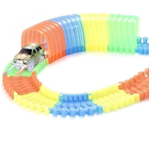 QUOXO Túnel de accesorios para pista de carreras juego_6