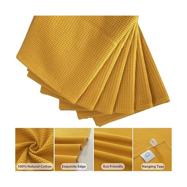 QUILTINA Juego de toallas de cocina absorbentes 100