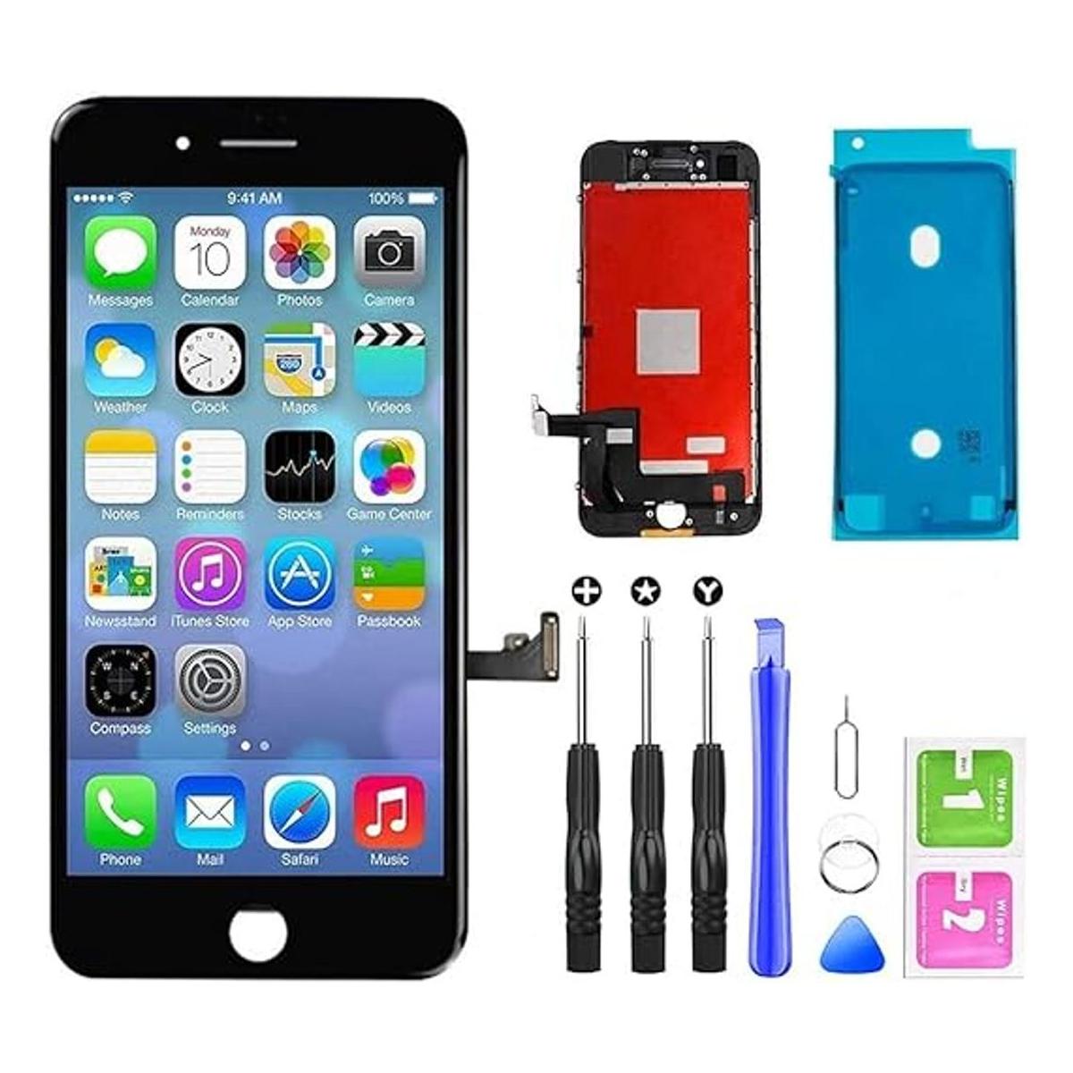 QTlier Reemplazo de pantalla para iPhone 7 pantalla LCD y