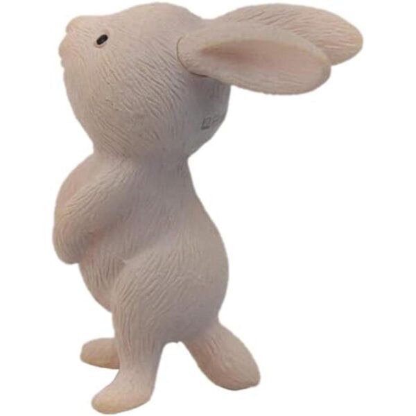 QTFHR 7 piezas de figuras de animales de conejo para