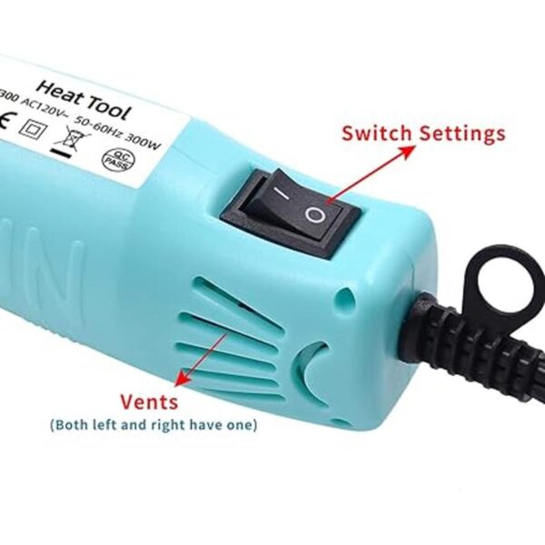 QST EXPRESS Pistola de calor de resina cable de 6.6 pies_4