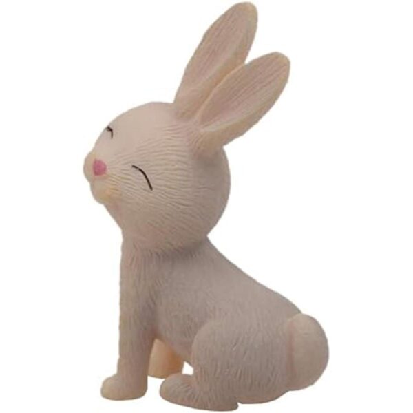 QTFHR 7 piezas de figuras de animales de conejo para