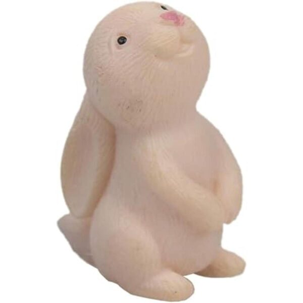 QTFHR 7 piezas de figuras de animales de conejo para