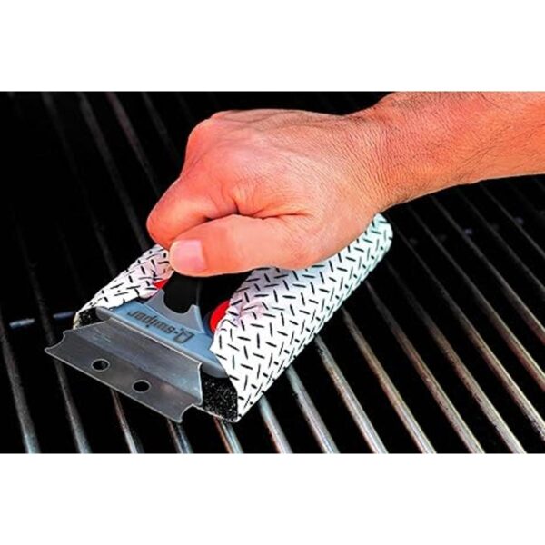 QSwiper Juego de limpiador de parrilla para barbacoa 1_2