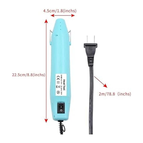 QST EXPRESS Pistola de calor de resina cable de 6.6 pies_2