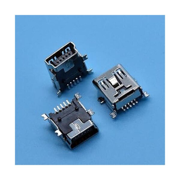 QMseller Conector mini USB tipo B hembra 5 pines 180_5