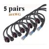 QOFOWIN Conector impermeable de 2 cables conector LED_3