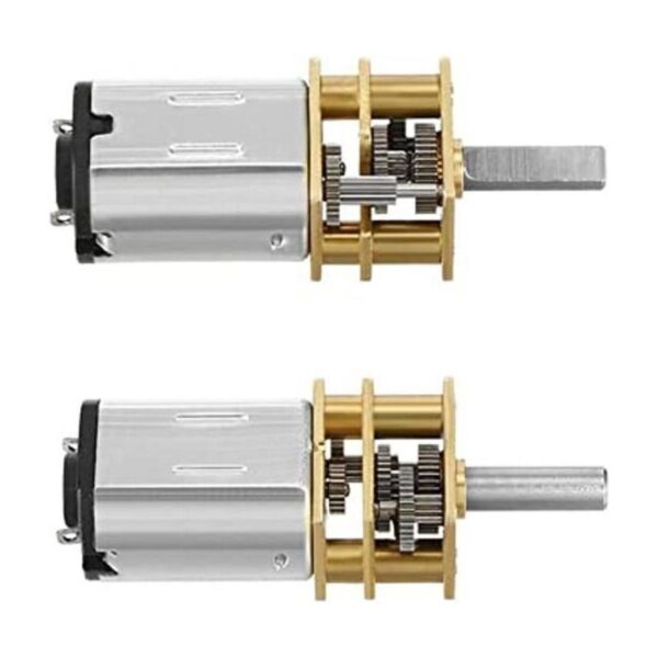 QMseller Motor de reducción de velocidad de CC 6 V 50 RPM_1