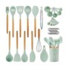 QMVESS Juego de utensilios de cocina de silicona_1