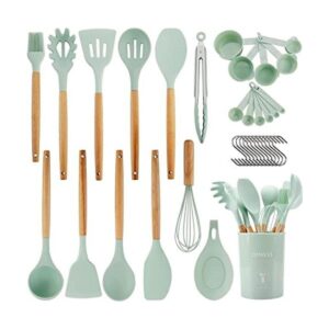 QMVESS Juego de utensilios de cocina de silicona_1