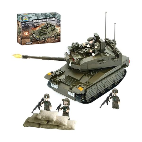 QLT Juego de bloques de construcción de tanques militares_1