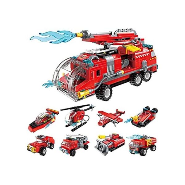 QLT City Kit de construcción de camiones de bomberos para_1