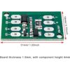 QINIZX Controlador de carga solar 3 unidades batería de_2