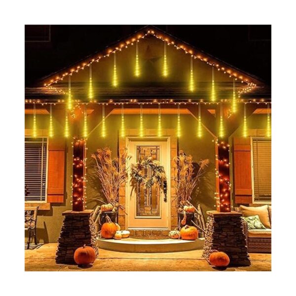 QITONG Luces de Navidad para exteriores luces de lluvia_2