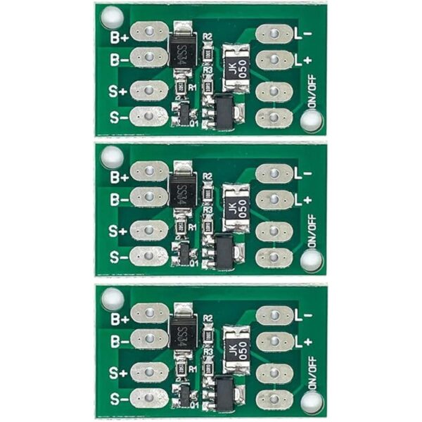 QINIZX Controlador de carga solar 3 unidades batería de_1